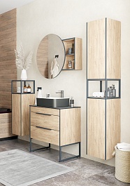 Corozo Столешница универсальная из керамогранита 80 черная – фотография-3